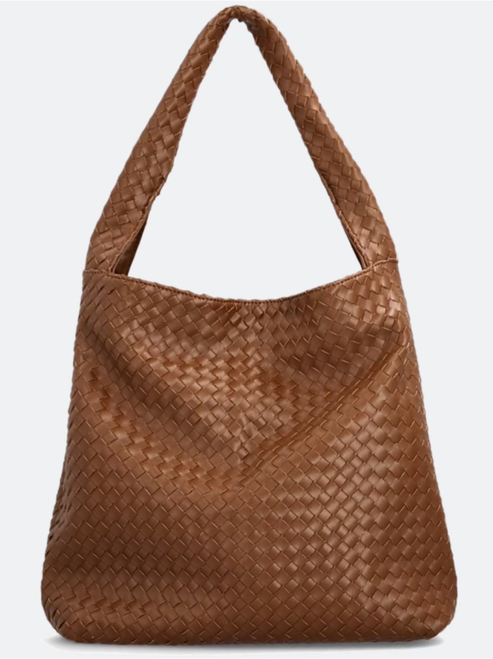 Market & Spruce Harper Woven Hobo Bag - Brown
